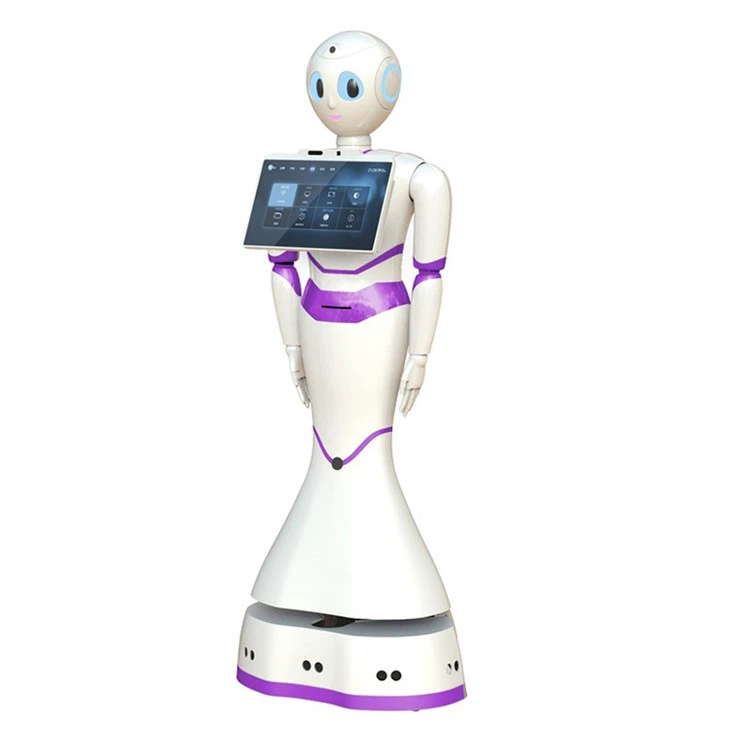 Robô de serviço humanoide do Hospital Comercial
