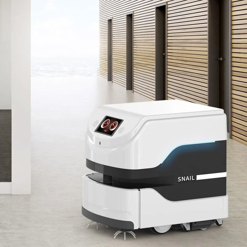 Robô Snail Sweeper: O limpador útil da linha de frente