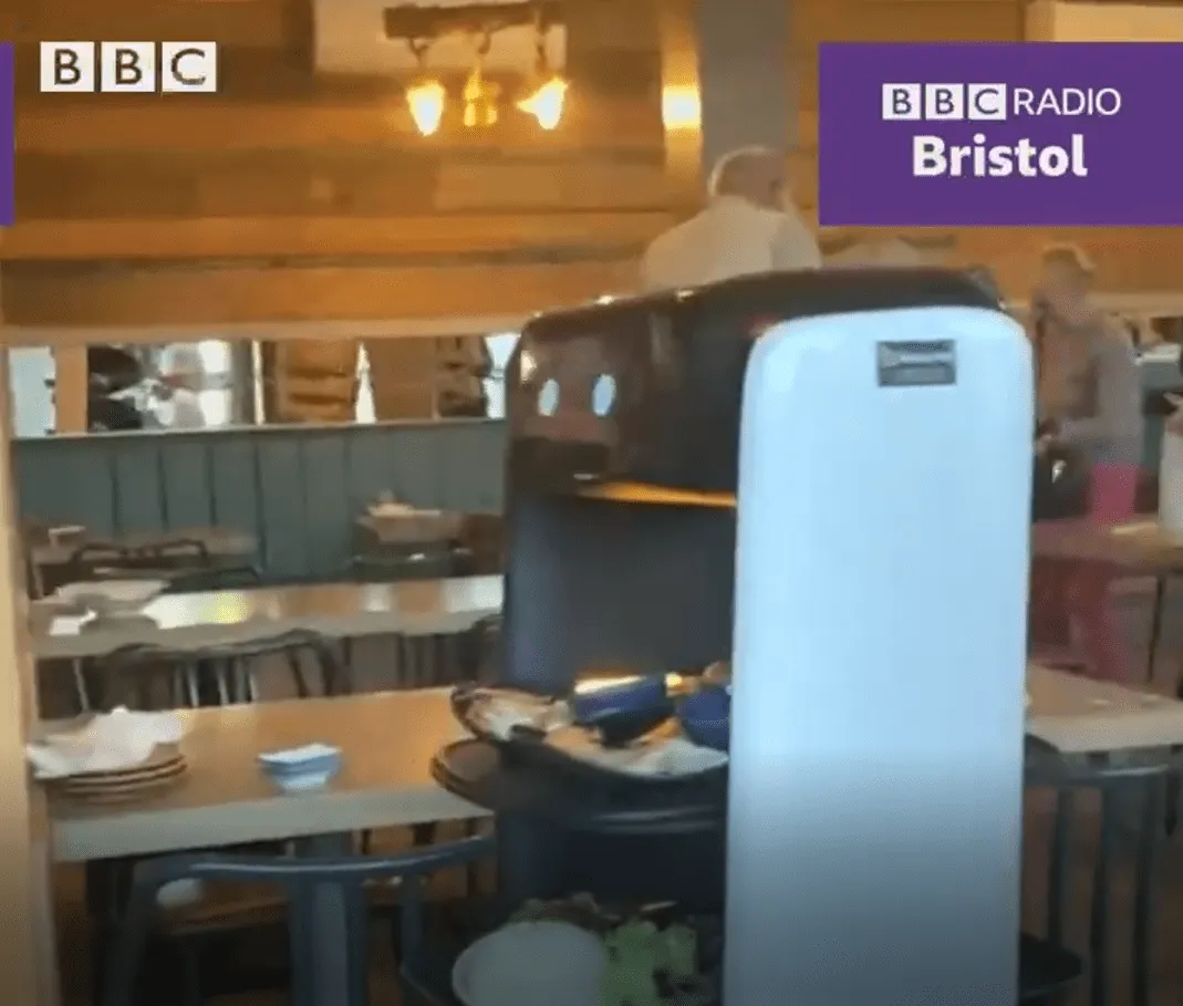 Parabéns ao robô de entrega Reeman Deligo pelo recurso exclusivo na BBC