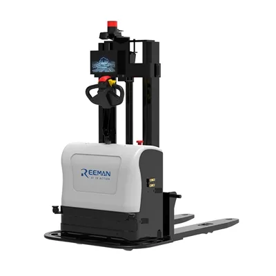 Nova empilhadeira inteligente REEMAN: capacitando a transformação inteligente...