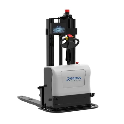 Empilhadeira inteligente REEMAN: liderando o futuro inteligente das operações...